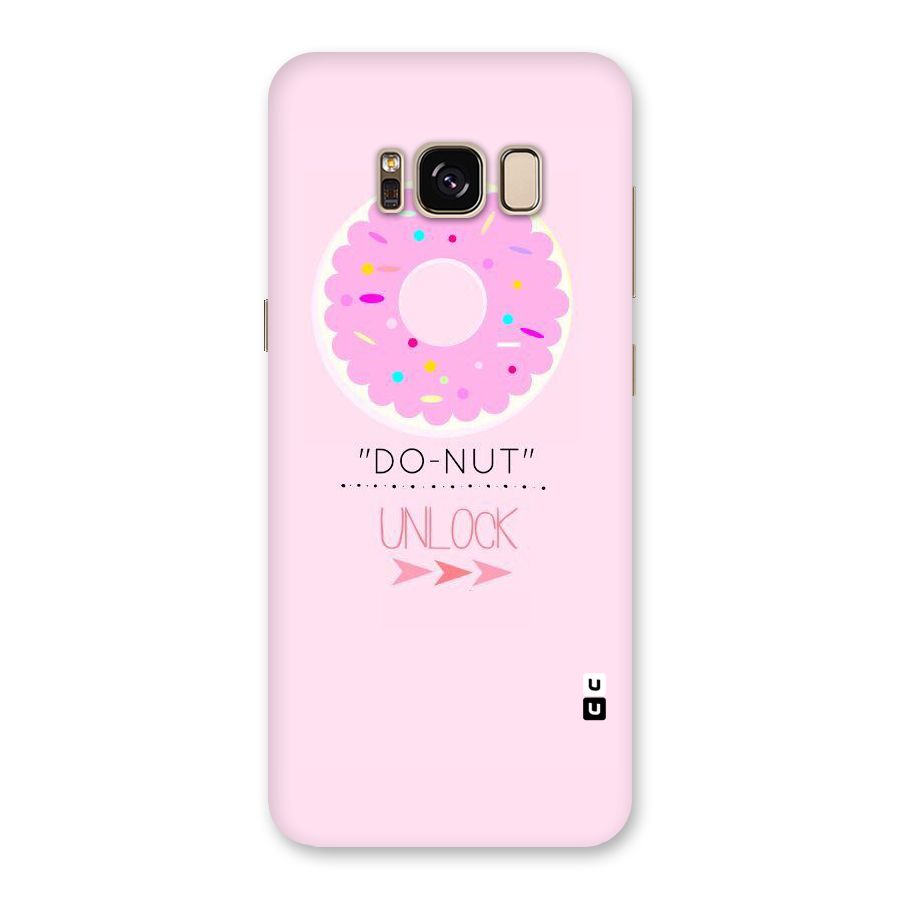 Do-Nut Unlock Back Case for Galaxy S8