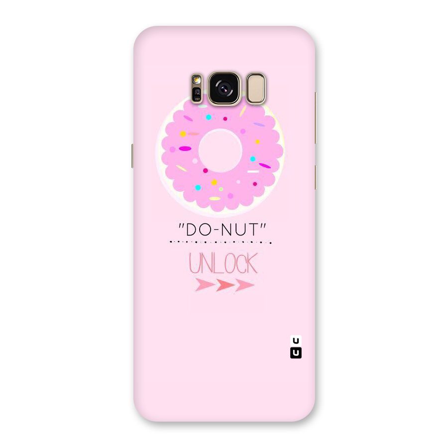 Do-Nut Unlock Back Case for Galaxy S8 Plus