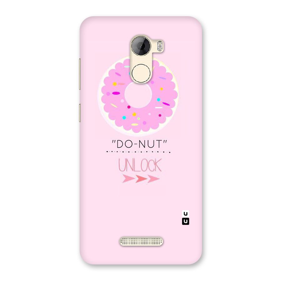 Do-Nut Unlock Back Case for Gionee A1 LIte
