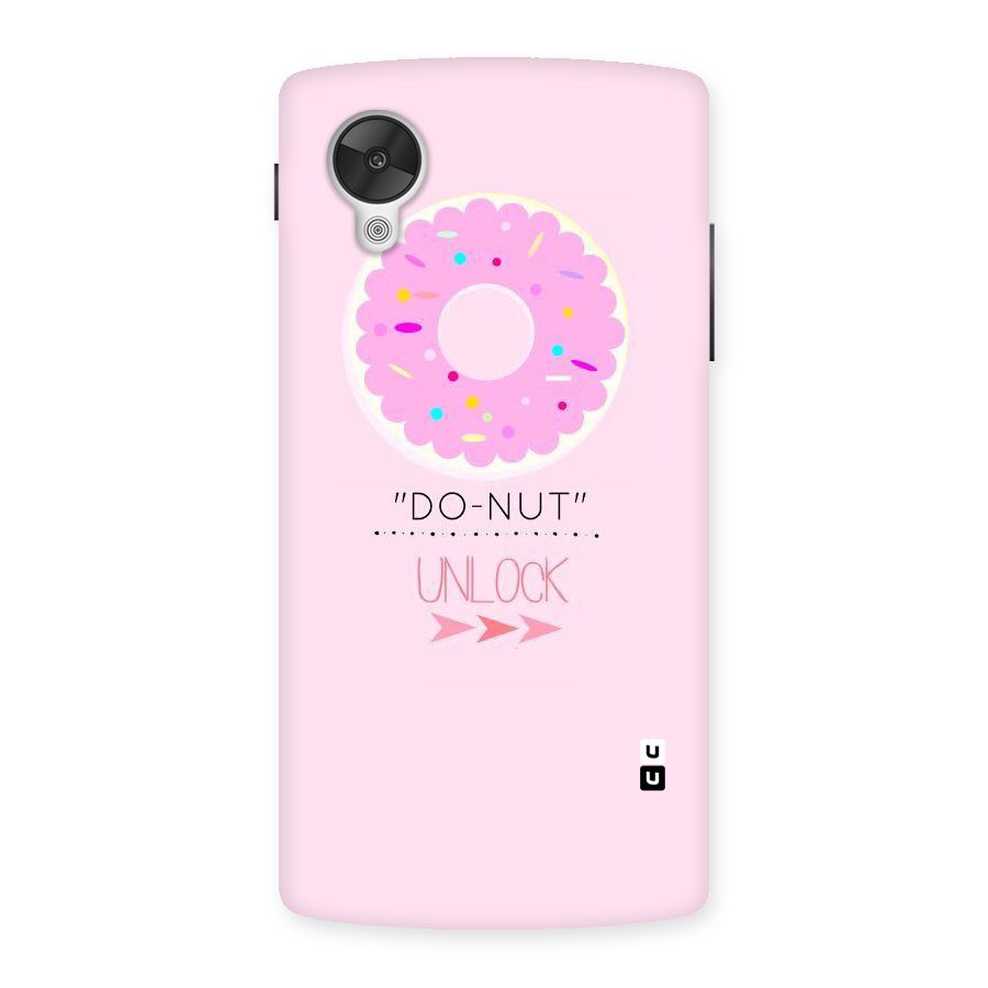 Do-Nut Unlock Back Case for Google Nexsus 5