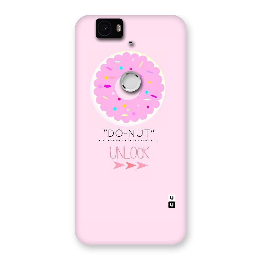 Do-Nut Unlock Back Case for Google Nexus-6P