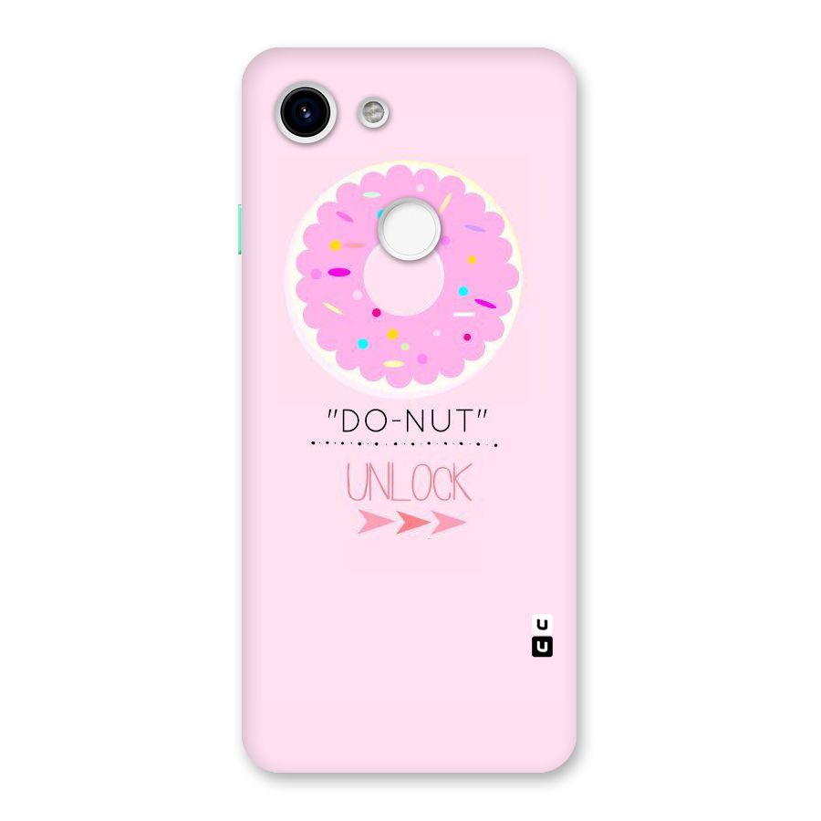 Do-Nut Unlock Back Case for Google Pixel 3