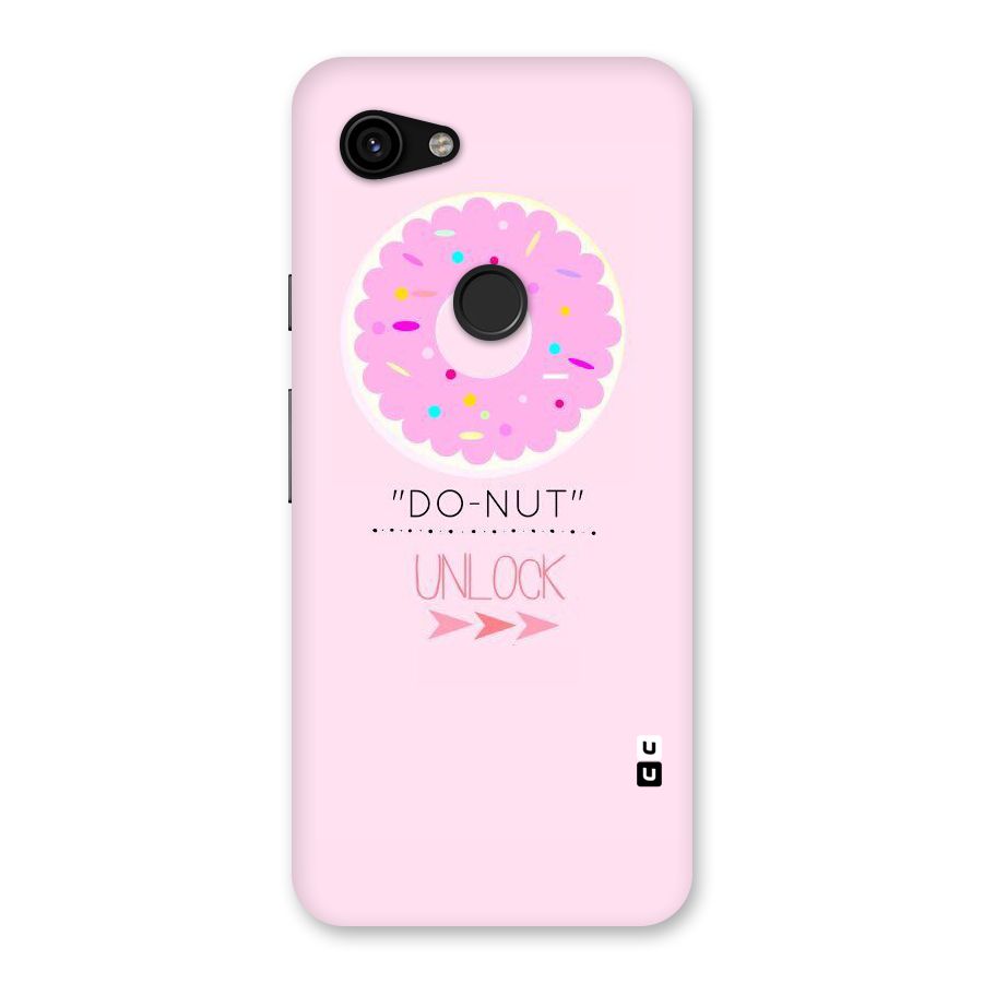 Do-Nut Unlock Back Case for Google Pixel 3a