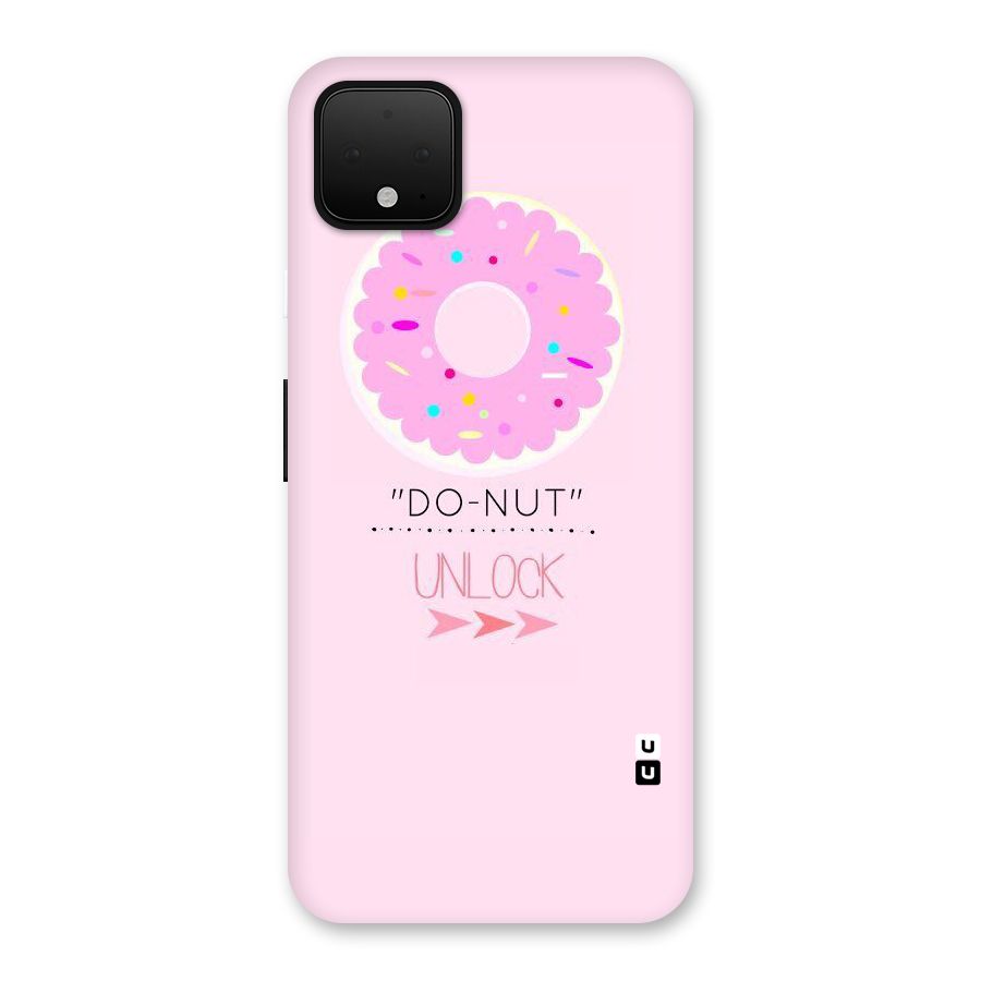 Do-Nut Unlock Back Case for Google Pixel 4 XL