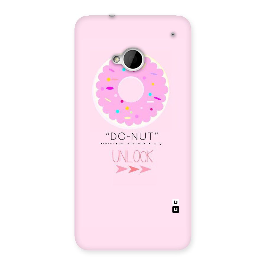 Do-Nut Unlock Back Case for HTC One M7