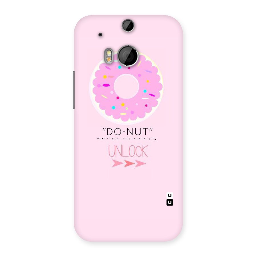 Do-Nut Unlock Back Case for HTC One M8
