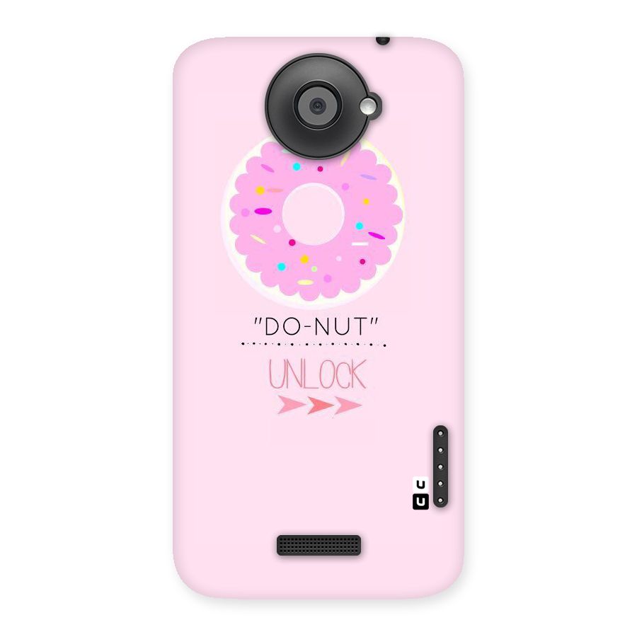 Do-Nut Unlock Back Case for HTC One X