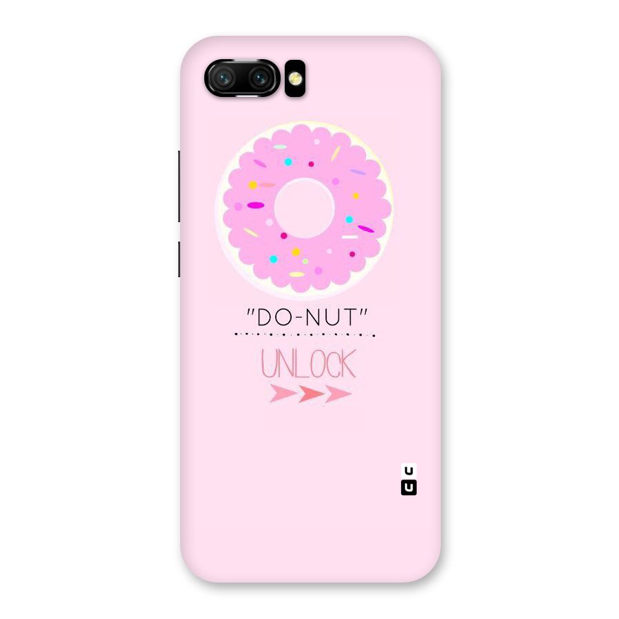 Do-Nut Unlock Back Case for Honor 10