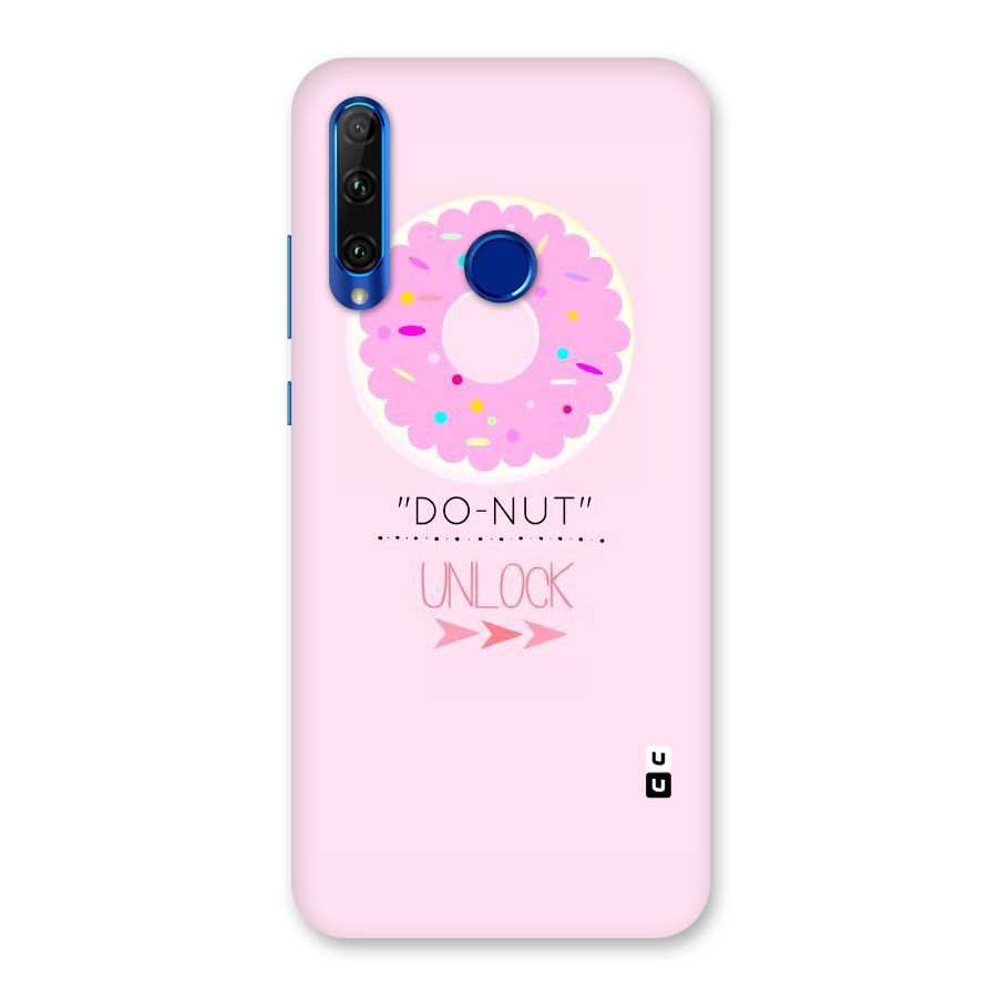 Do-Nut Unlock Back Case for Honor 20i