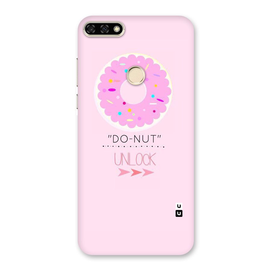 Do-Nut Unlock Back Case for Honor 7A