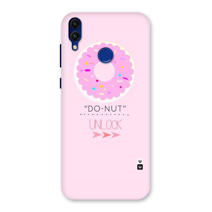 Do-Nut Unlock Back Case for Honor 8C