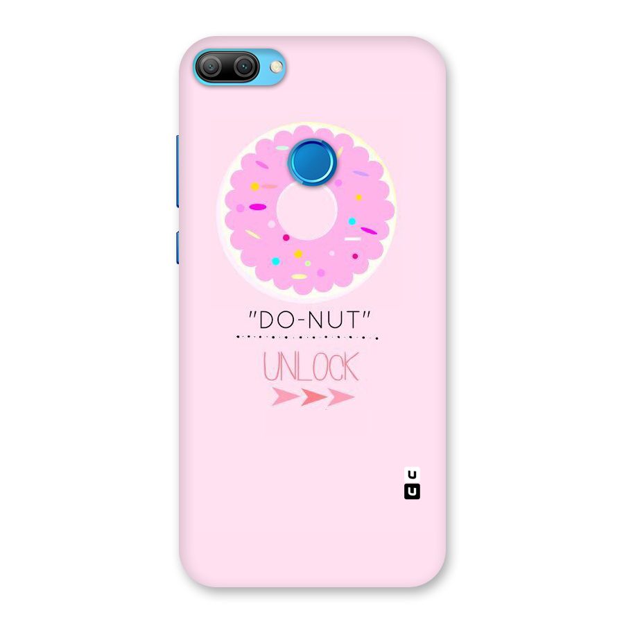 Do-Nut Unlock Back Case for Honor 9N