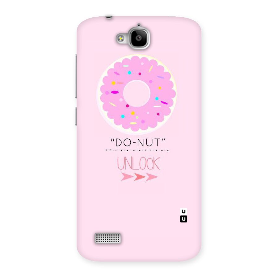 Do-Nut Unlock Back Case for Honor Holly