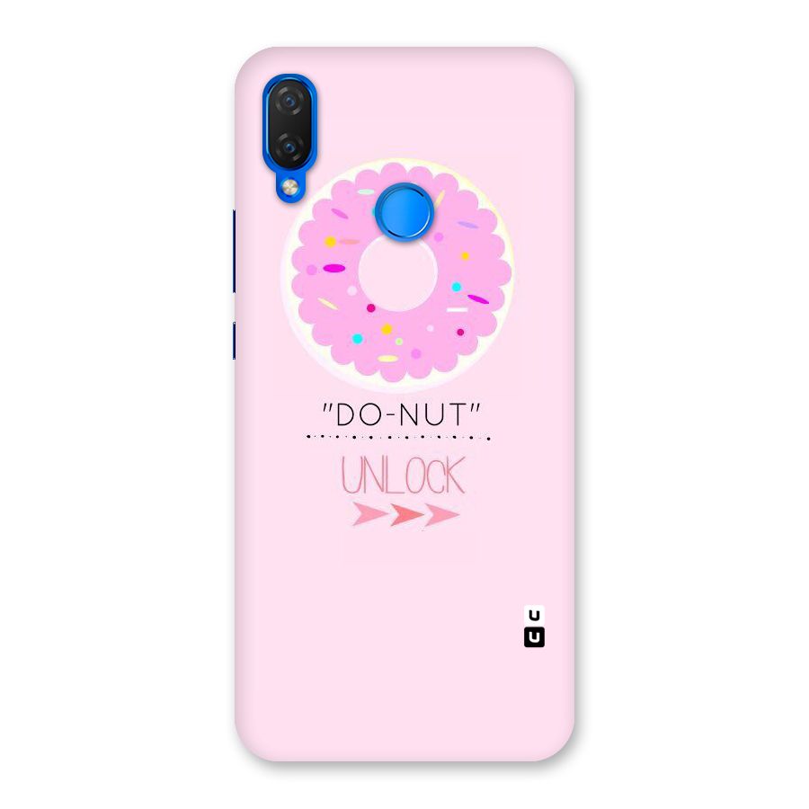 Do-Nut Unlock Back Case for Huawei P Smart+
