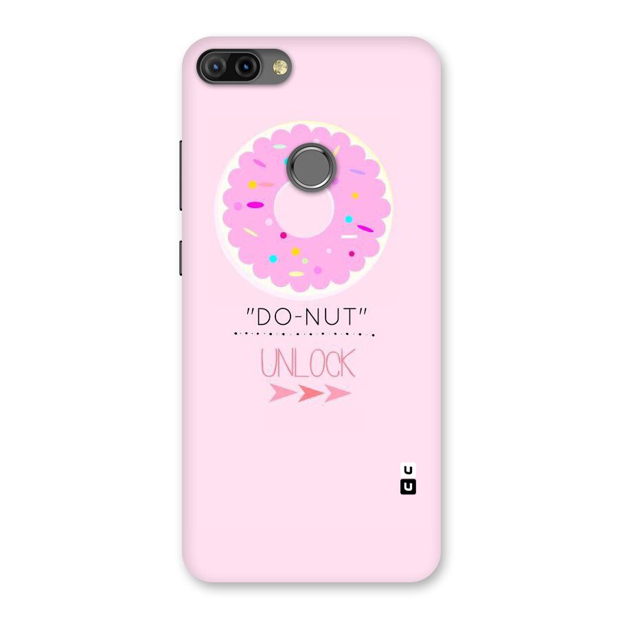 Do-Nut Unlock Back Case for Infinix Hot 6 Pro