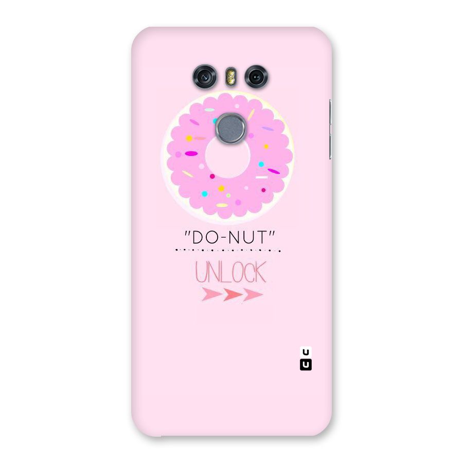 Do-Nut Unlock Back Case for LG G6