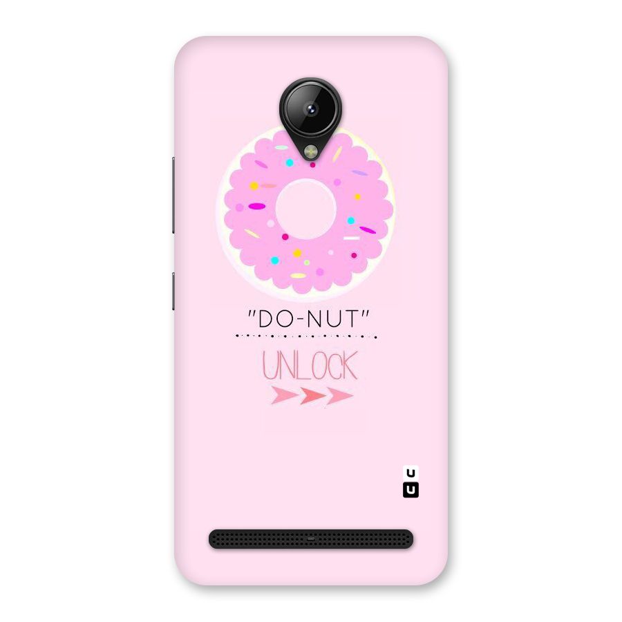Do-Nut Unlock Back Case for Lenovo C2