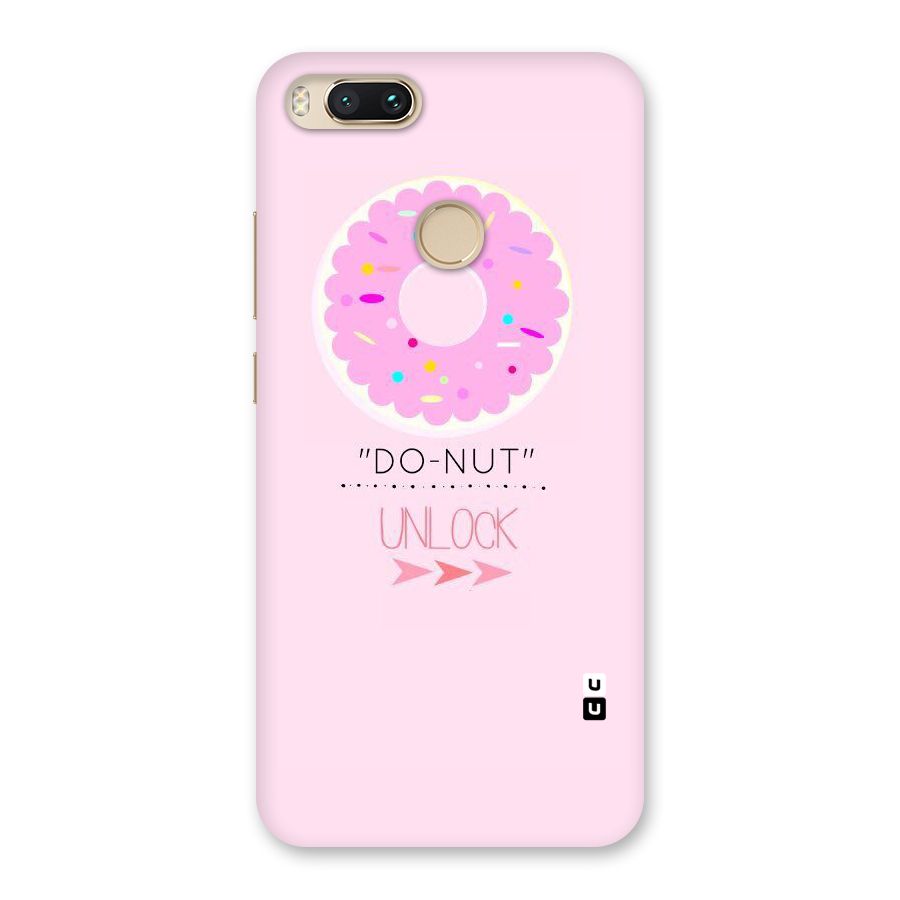 Do-Nut Unlock Back Case for Mi A1