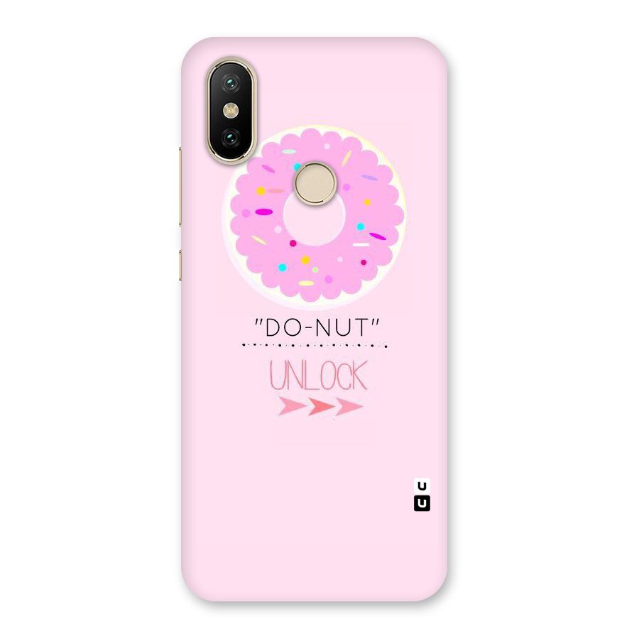 Do-Nut Unlock Back Case for Mi A2