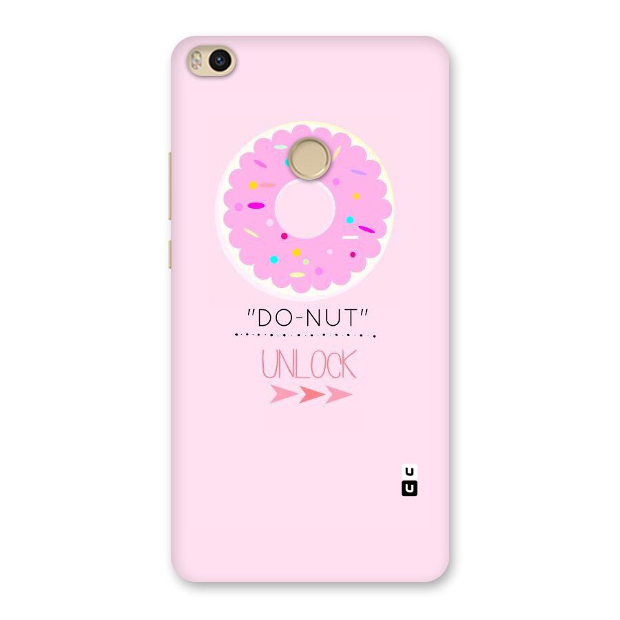 Do-Nut Unlock Back Case for Mi Max 2