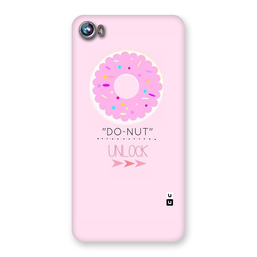 Do-Nut Unlock Back Case for Micromax Canvas Fire 4 A107