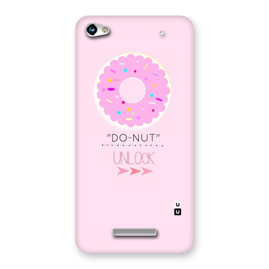 Do-Nut Unlock Back Case for Micromax Hue 2