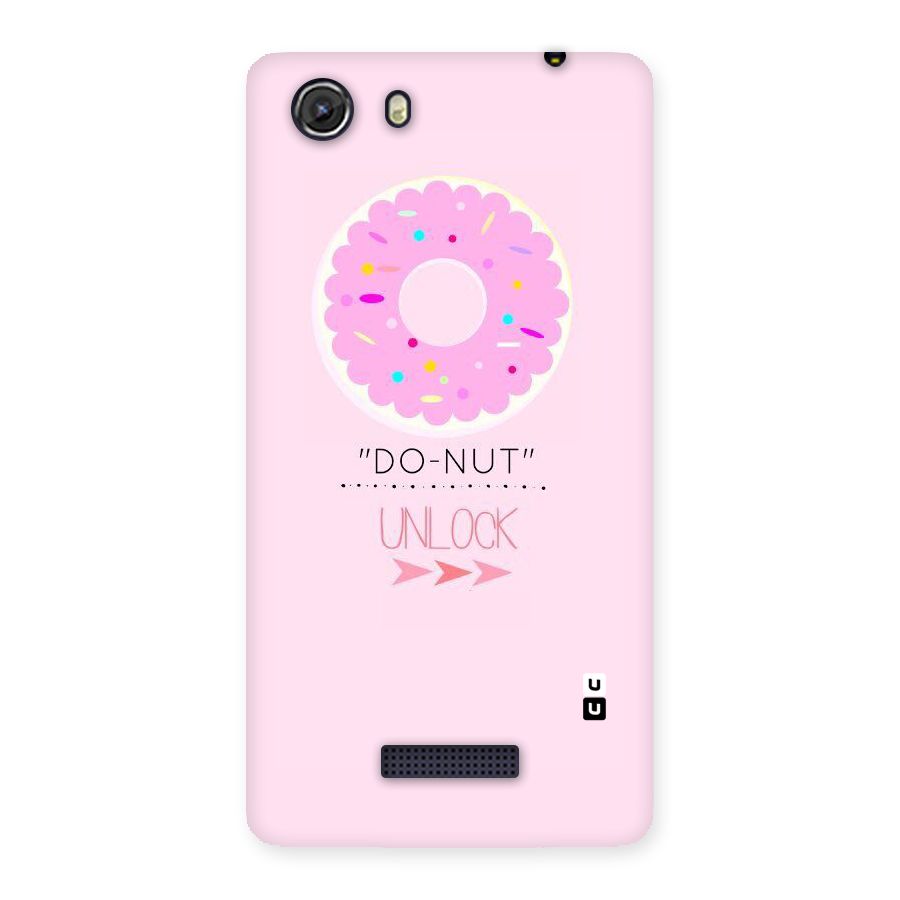 Do-Nut Unlock Back Case for Micromax Unite 3