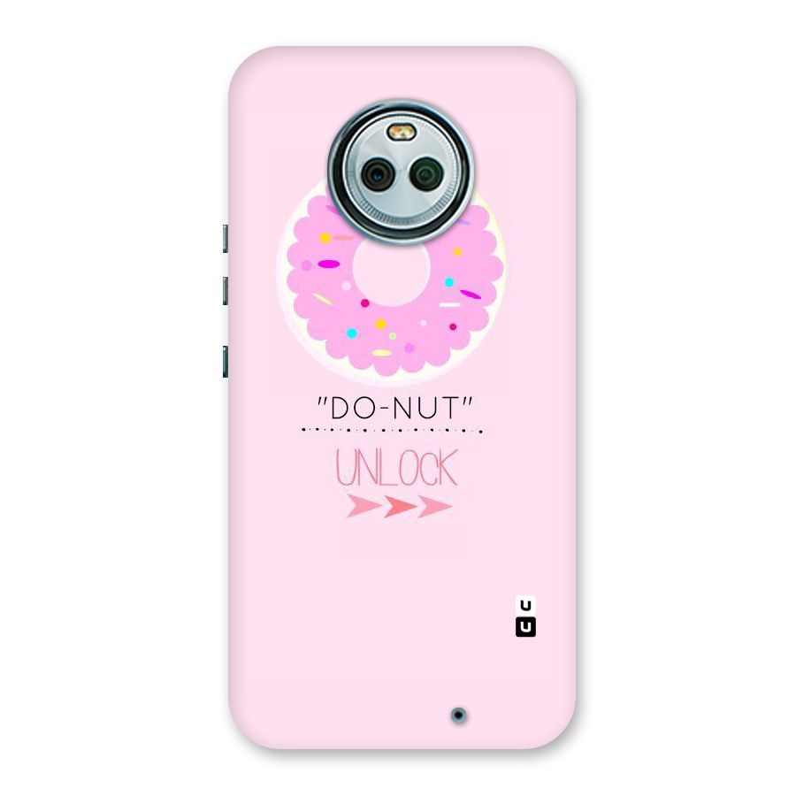Do-Nut Unlock Back Case for Moto X4