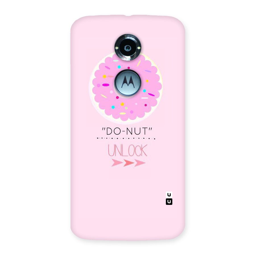 Do-Nut Unlock Back Case for Moto X 2nd Gen