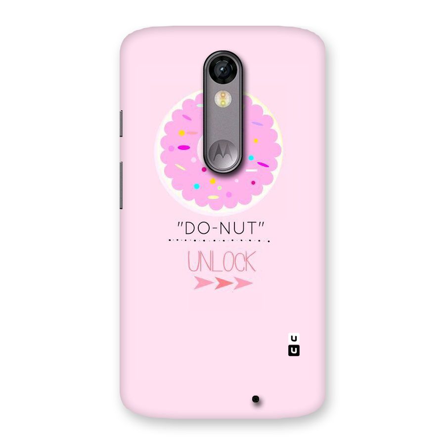 Do-Nut Unlock Back Case for Moto X Force