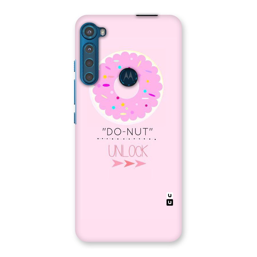 Do-Nut Unlock Back Case for Motorola One Fusion Plus