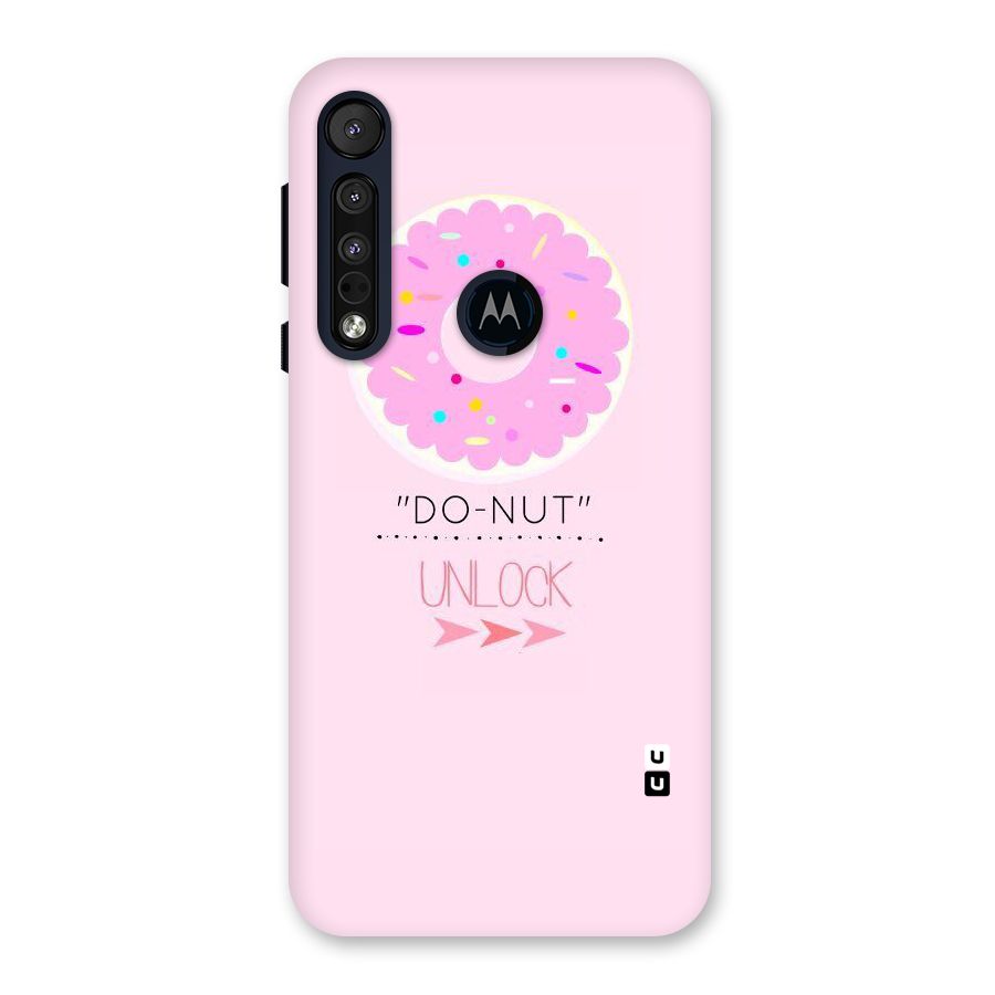 Do-Nut Unlock Back Case for Motorola One Macro