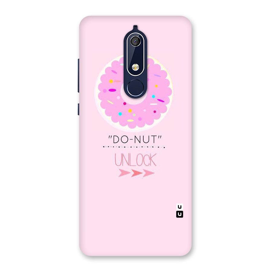 Do-Nut Unlock Back Case for Nokia 5.1