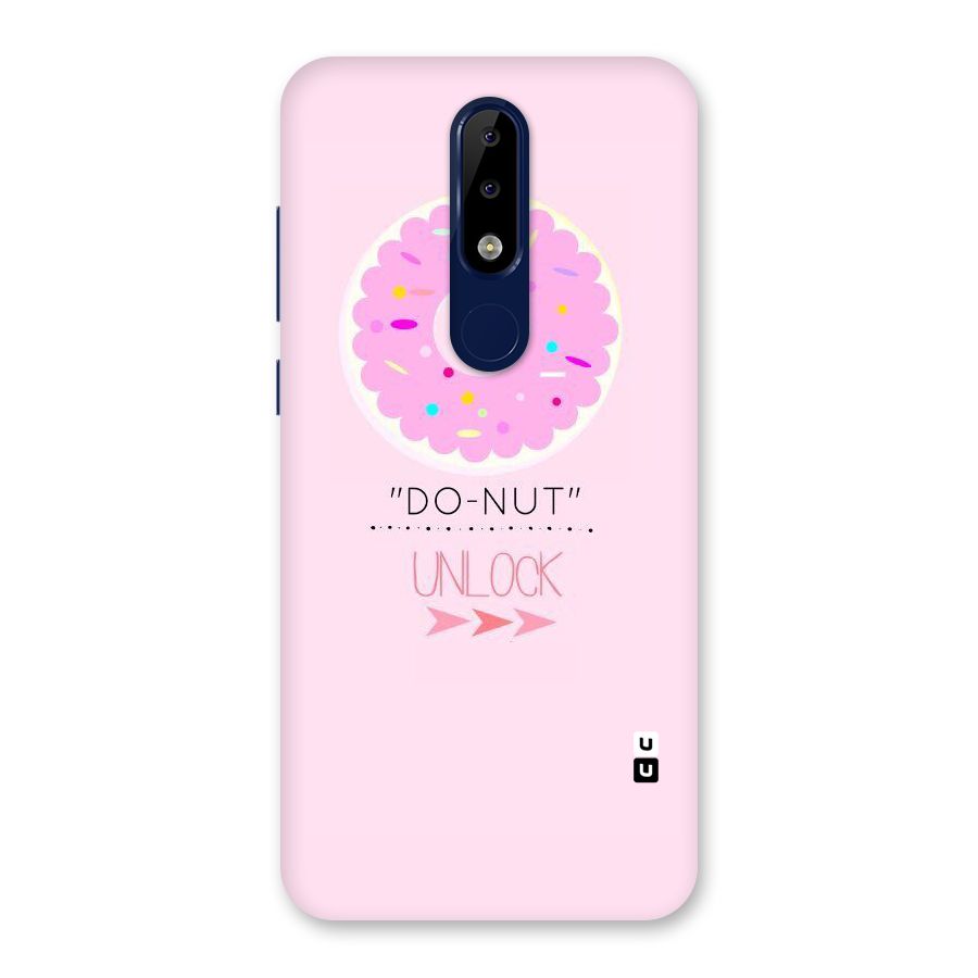 Do-Nut Unlock Back Case for Nokia 5.1 Plus