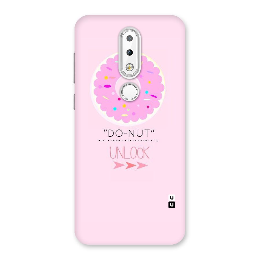 Do-Nut Unlock Back Case for Nokia 6.1 Plus