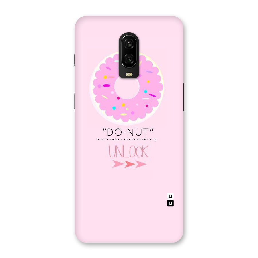 Do-Nut Unlock Back Case for OnePlus 6T