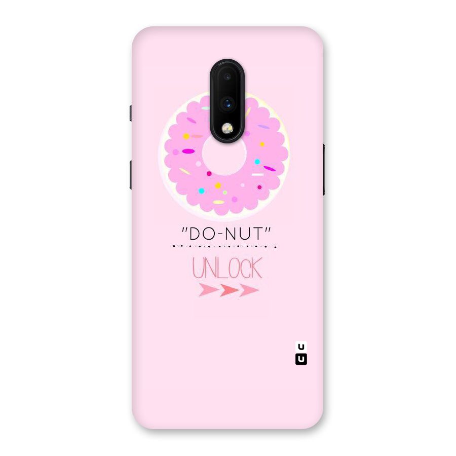 Do-Nut Unlock Back Case for OnePlus 7