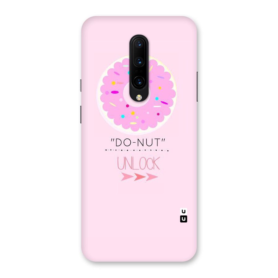 Do-Nut Unlock Back Case for OnePlus 7 Pro