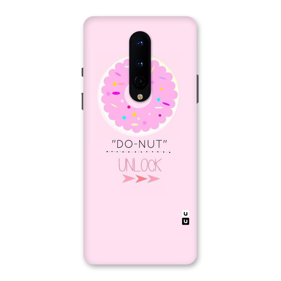Do-Nut Unlock Back Case for OnePlus 8