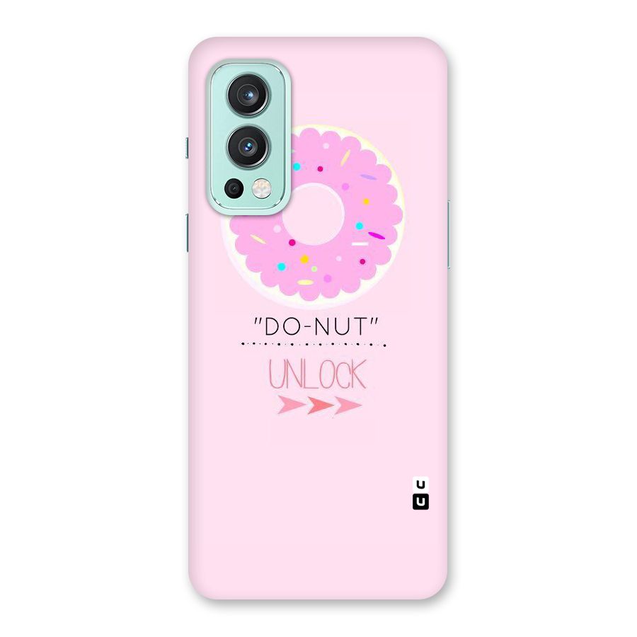 Do-Nut Unlock Back Case for OnePlus Nord 2 5G