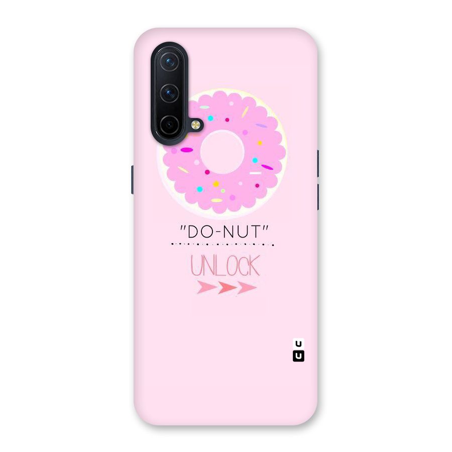 Do-Nut Unlock Back Case for OnePlus Nord CE 5G