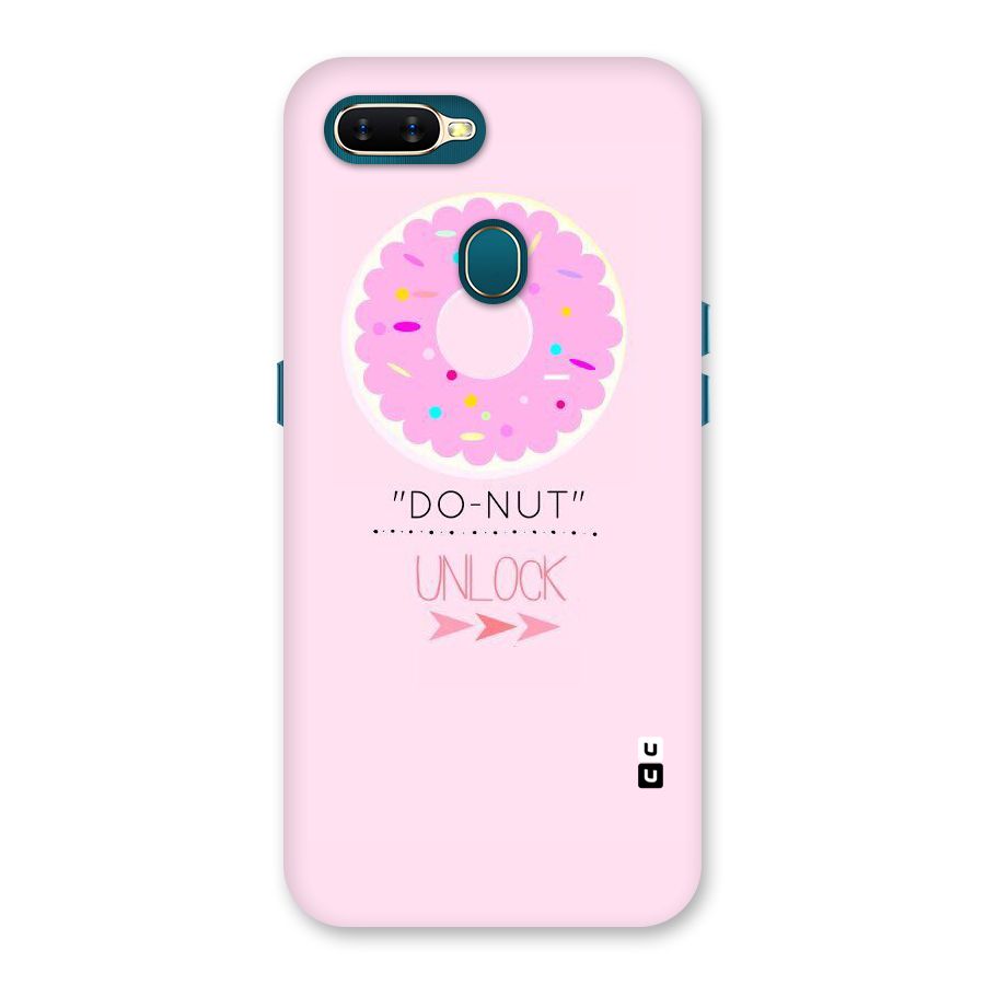 Do-Nut Unlock Back Case for Oppo A11k