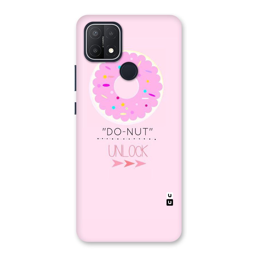 Do-Nut Unlock Back Case for Oppo A15