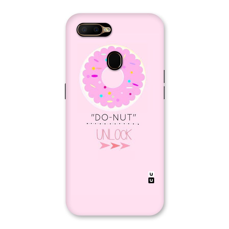 Do-Nut Unlock Back Case for Oppo A5s