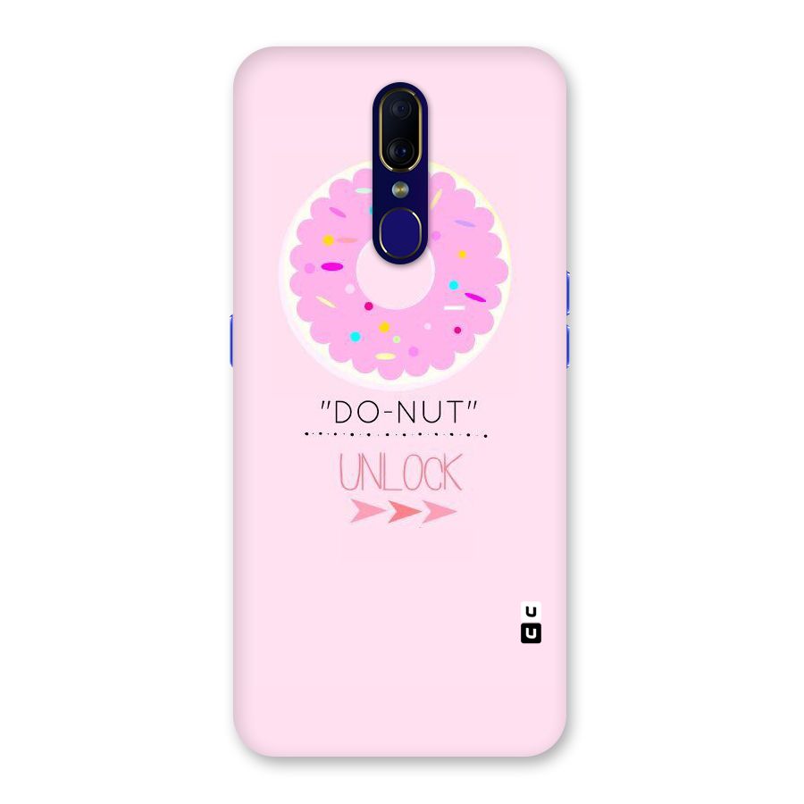 Do-Nut Unlock Back Case for Oppo F11