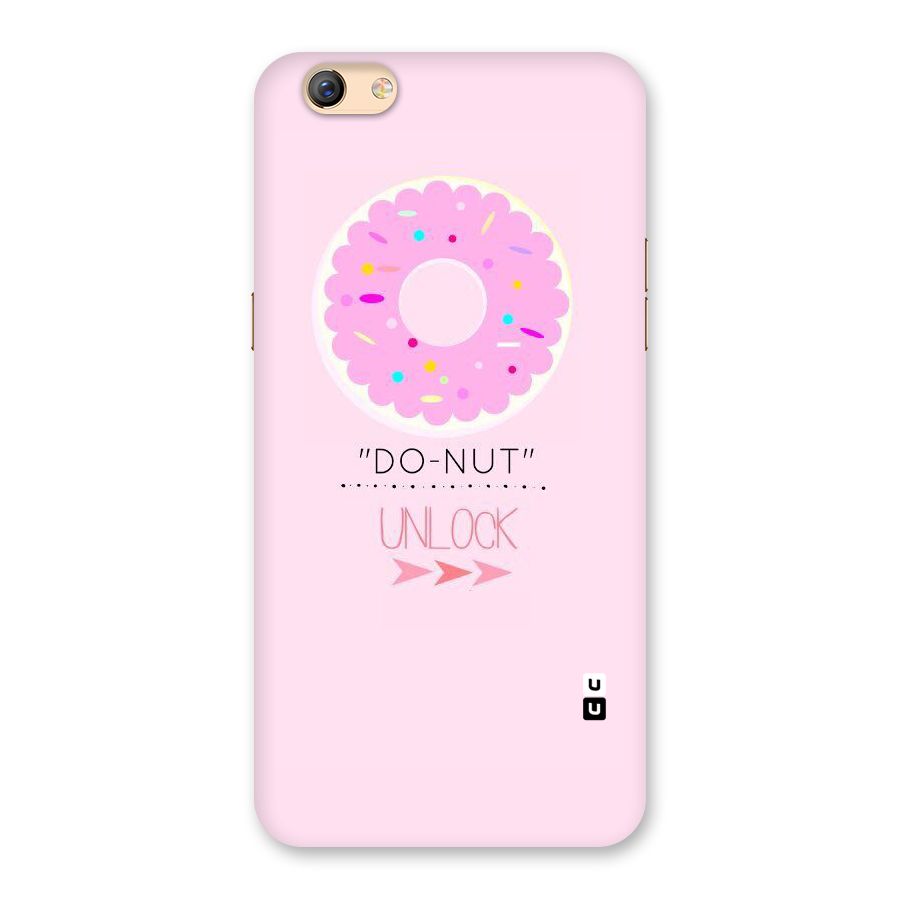Do-Nut Unlock Back Case for Oppo F3 Plus