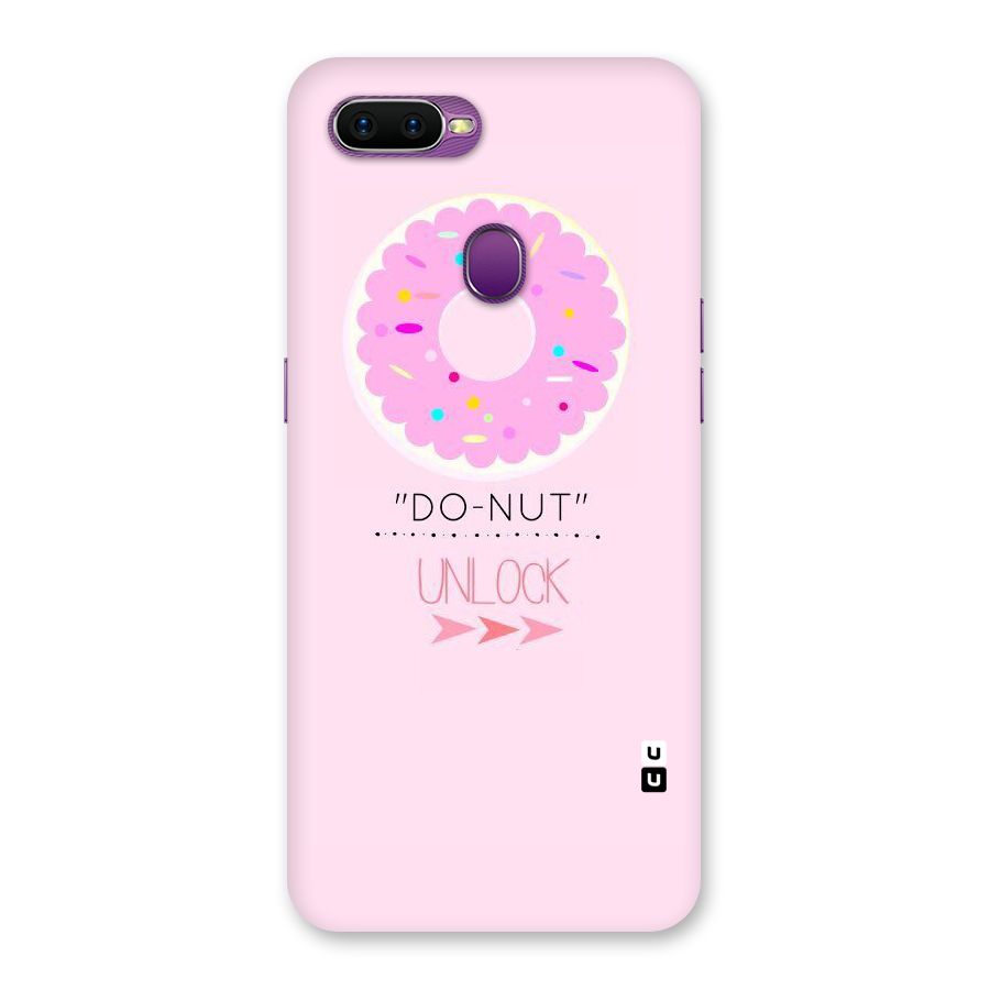 Do-Nut Unlock Back Case for Oppo F9