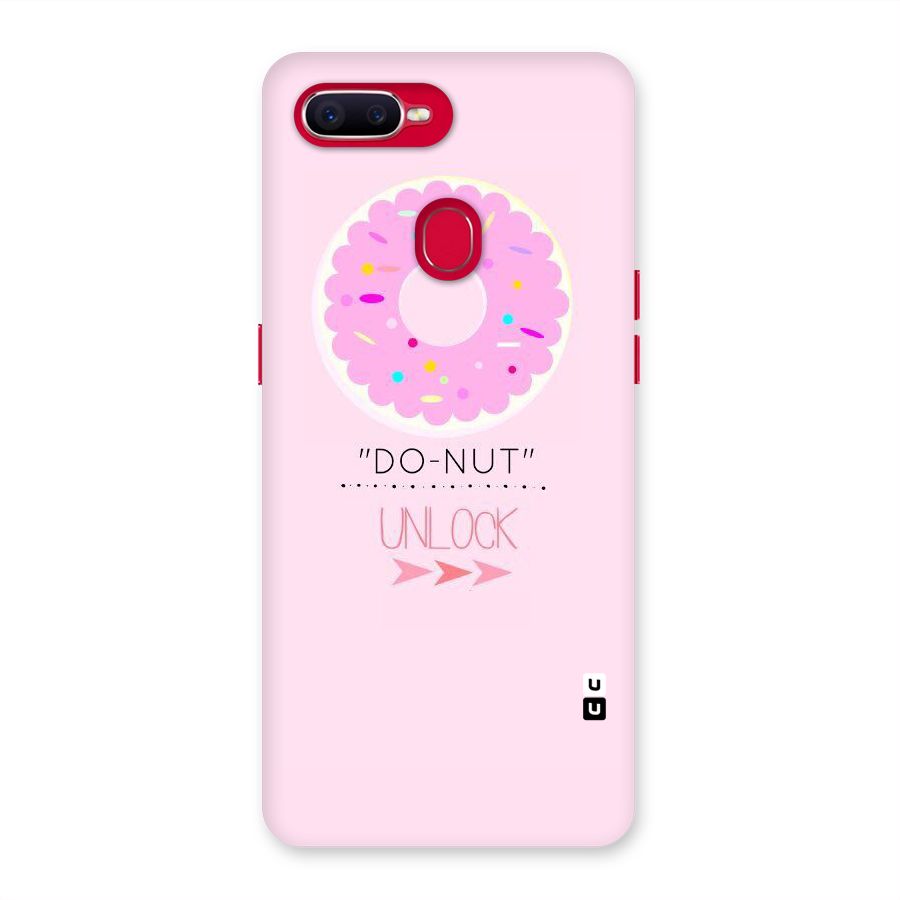 Do-Nut Unlock Back Case for Oppo F9 Pro