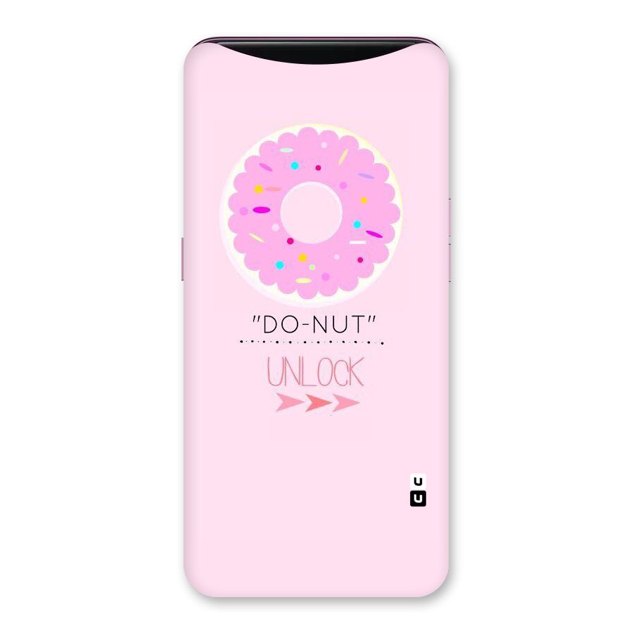 Do-Nut Unlock Back Case for Oppo Find X