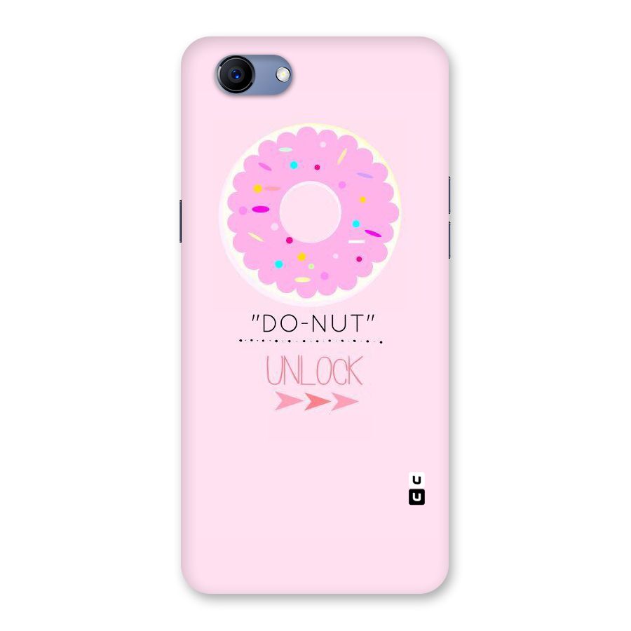 Do-Nut Unlock Back Case for Oppo Realme 1